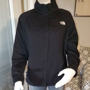 North Face black fleece